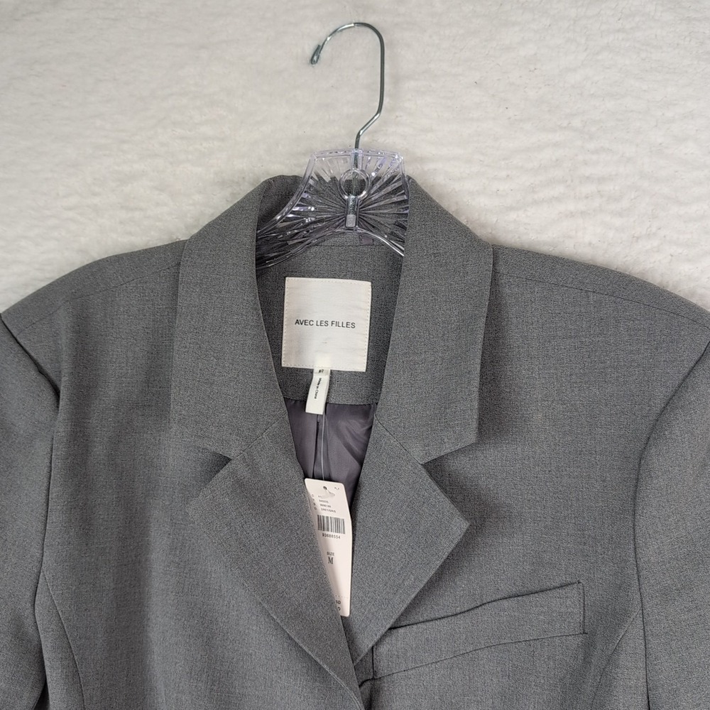 Avec Les Filles Anthropologie Sculpted Hourglass Blazer Medium